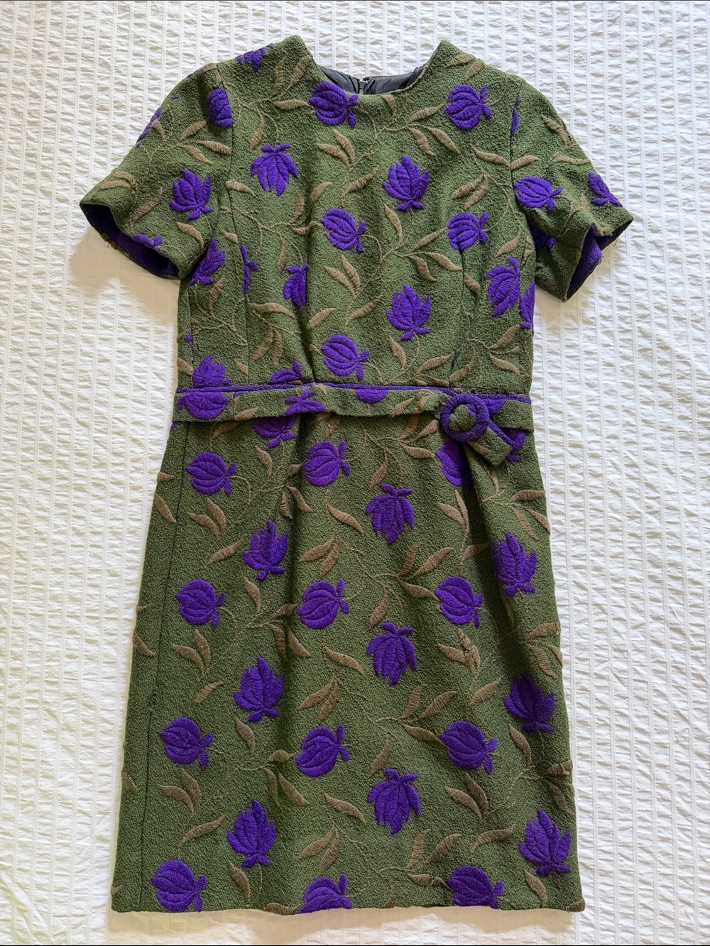 Vintage 60’s Wool Dress from Limited Editions by Elliette